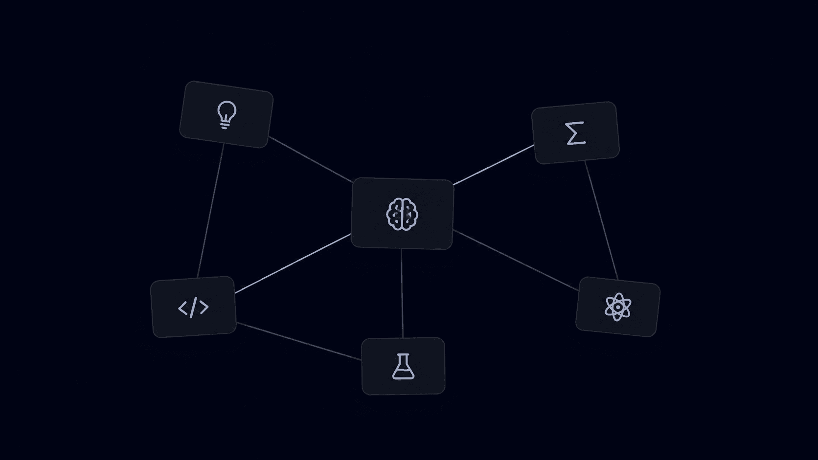 Interactive knowledge graph showing connections between Notexs documents