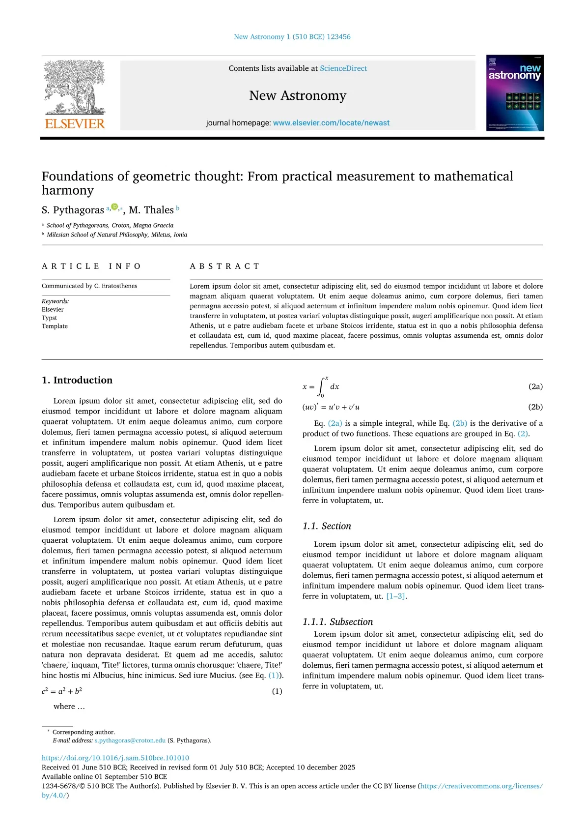 Typst research paper PDF generated with Notexs