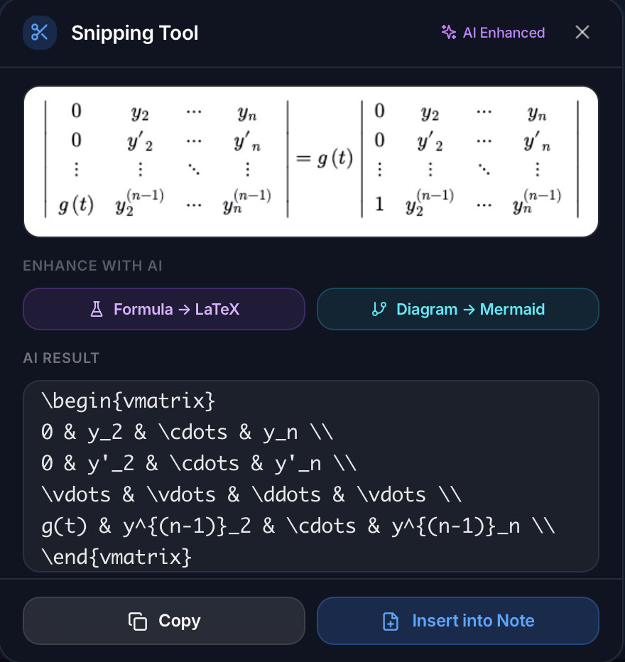 Notexs Snipping Tool Overlay