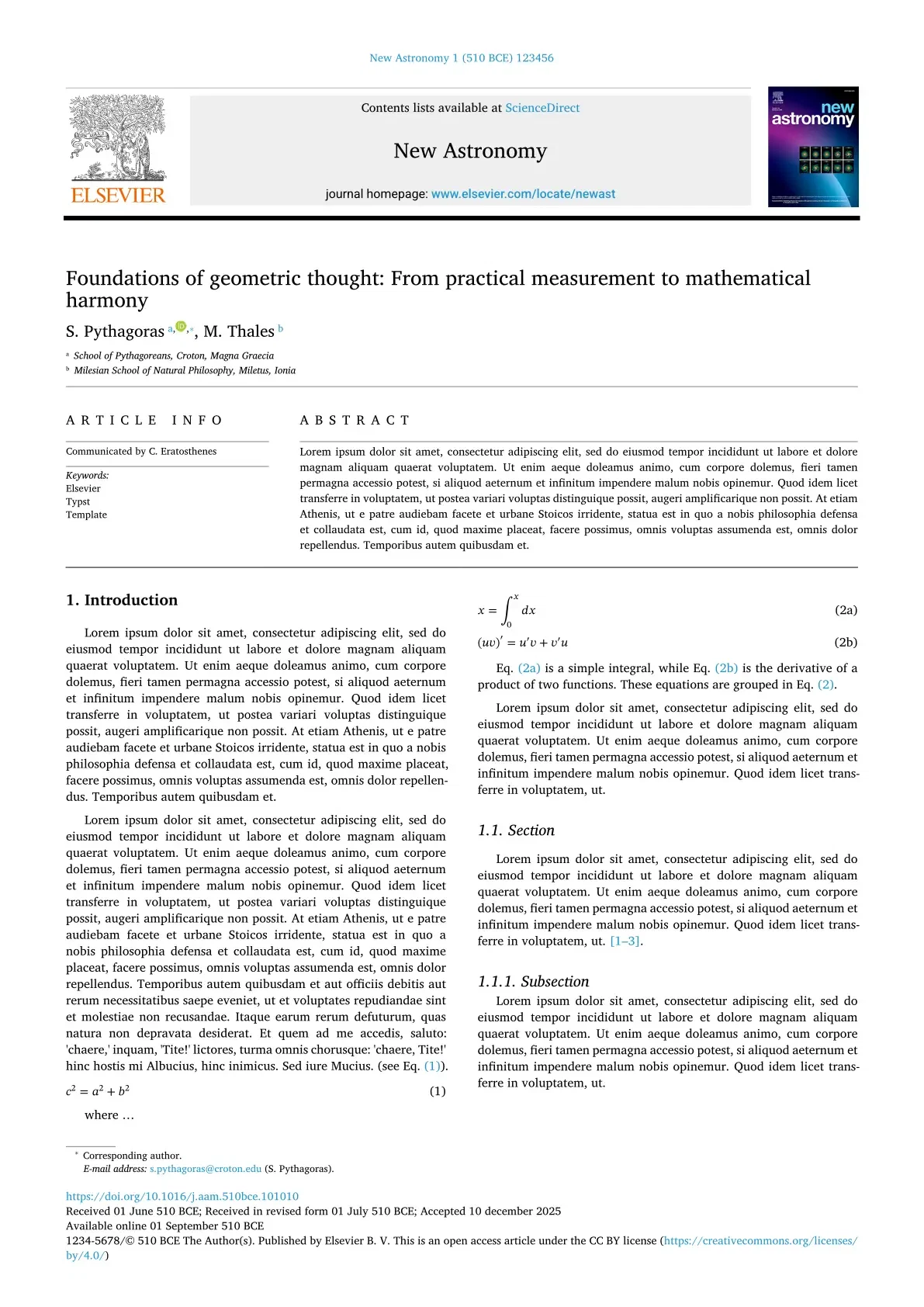 Typst research paper PDF generated with Notexs